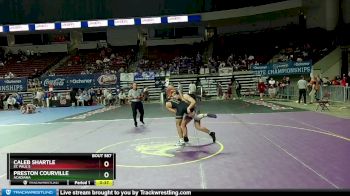 D 1 165 lbs Cons. Round 5 - Caleb Shartle, St. Paul`s vs Preston Courville, Acadiana