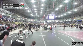52 lbs Quarterfinal - Malachi Romero, Ridge WC vs Jaxson Pierson, Colorado Hammers