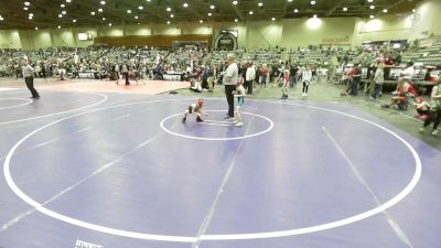 46 lbs Semifinal - Collin Crow, Gladiator Wrestling vs Korban Grant, Athlos Wrestling