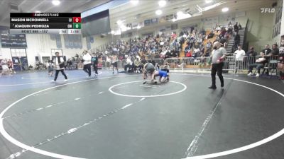 157 lbs Quarterfinal - Joaquin Pedroza, Costa Mesa vs Mason McDonnell, Fountain Valley