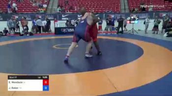 130 lbs Rr Rnd 1 - Esteban Mendoza, California vs James Baker, Minnesota