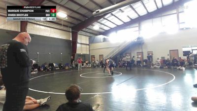 Quarterfinal - Marque Champion, Paterson vs Owen Broyles, Bristol
