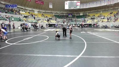 60 lbs Rr Rnd 5 - Hadley Brown, Beebe Badgers Wrestling Club vs Rowan McClure, Bentonville Wrestling Club