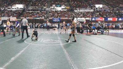 A - 118 lbs Champ. Round 1 - Josiah Houle, Ronan vs Brady Boucher, Havre