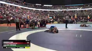 106-3A Cons. Round 2 - Andrew Isek, Colorado Springs Christian vs Dawsen Drozdik, Delta