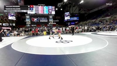 150 lbs Cons. Quarters - Maxum Rodgers, NE vs Marcus Killgore, AZ