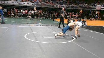 6A 150 lbs Champ. Round 1 - Jack Butler, Lewisville Flower Mound vs Micah McCaskill, San Antonio Churchill