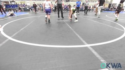 90 lbs Quarterfinal - Creed Rolan, Standfast OKC vs Rogen Bradsher, Buck Pride Wrestling