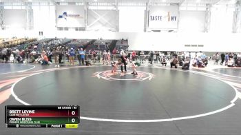 81 lbs Semifinal - Brett Levine, Club Not Listed vs Owen Bliss, Pioneer Wrestling Club