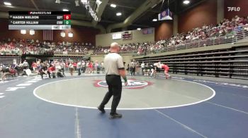 3A 215 lbs Cons. Round 1 - Hagen Nielson, North Sanpete vs Carter Killian, Canyon View