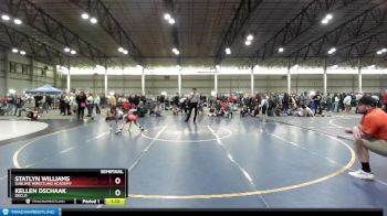 70 lbs Semifinal - Statlyn Williams, Sublime Wrestling Academy vs Kellen Dschaak, Declo