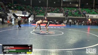 1A-4A 175 Champ. Round 1 - Layton Pohl, New Hope HS vs James Howard, Ohatchee