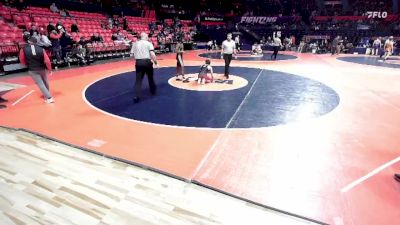 3A 126 lbs Quarterfinal - Vince Jasinski, Fox Lake (Grant) vs Jason Hampton, Joliet (Catholic Academy)