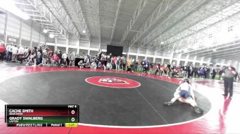 98 lbs Quarterfinal - Grady Swalberg, Layton vs Cache Smith, Bear River