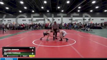 108 lbs Cons. Round 3 - Brayden Parrigan, CIEW vs Boston Johnson, LICE