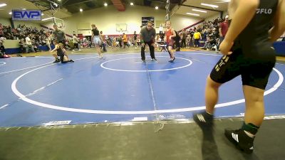 Semifinal - Easton Rowe, Ponca City Wildcat Wrestling vs Connor Dyer, Henryetta Knights Wrestling Club