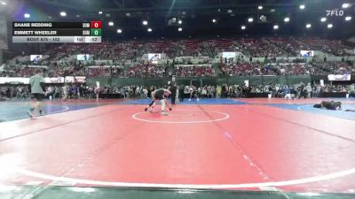 102 lbs Cons. Round 2 - Emmett Wheeler, North Montana Wrestling Club vs Shane Redding, Hardin Wrestling Club