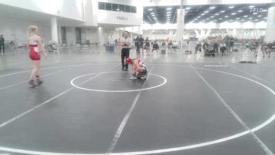 123 lbs Consi Of 4 - Tinley Anderson, Nyssa Mat Club vs Natalie Gregory, No Team