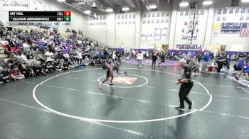 126 lbs Quarterfinal - Ellison Abromowitz, Brentwood vs Jay Hill, Station Camp