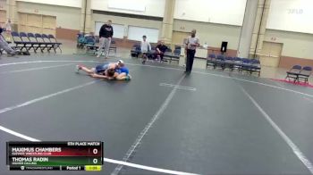 76 lbs 5th Place Match - Maximus Chambers, Elevate Wrestling Club vs Thomas Radin, Higher Calling