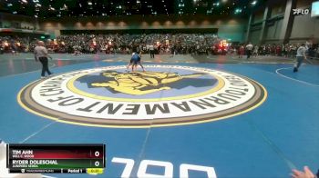 106 lbs Cons. Round 6 - Ryder Doleschal, Junipero Serra vs Tim Ahn, Will C. Wood