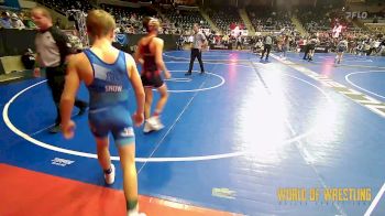 101 lbs Consi Of 32 #2 - Aiden Jalajel, Team Tulsa Wrestling Club vs Zac Snow, MWC Wrestling Academy