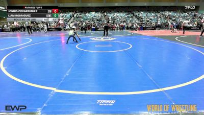 46 lbs Consi Of 8 #1 - Jonnis Covarrubias, Shafter Youth Wrestling vs Liam Rodriguez, Rising Sun Wrestling Club
