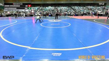 46 lbs Consi Of 8 #1 - Jonnis Covarrubias, Shafter Youth Wrestling vs Liam Rodriguez, Rising Sun Wrestling Club