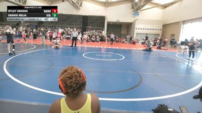 77 lbs Rr Rnd 4 - Ryley Herwig, Warhawks - ESC vs Dennis Melia, Cunliffes Corner Tan - ESC