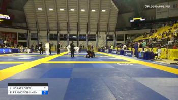 LUCAS NORAT LOPES vs ROBERTO JIMENEZ 2019 Long Beach International Open IBJJF Jiu-Jitsu Championship