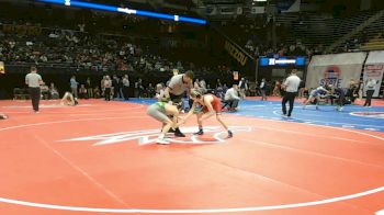 132 Class 3 lbs Champ. Round 1 - Zayden Teson, Warrenton vs Cooper Heitman, Smithville