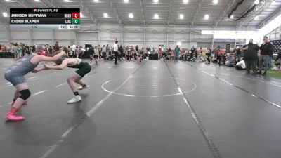 110 lbs Round 2 (6 Team) - Jamison Huffman, Neighborhood Wrestling vs Caden Slaper, Lake WC
