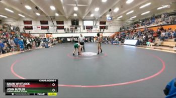 110 lbs Champ. Round 1 - Gavin Whitlock, Cody Middle School vs John Butler, Lander Middle School