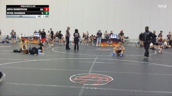 57 lbs Round 4 (10 Team) - Myra Shannon, Washington Dual Team vs Arya Robertson, MF Angels