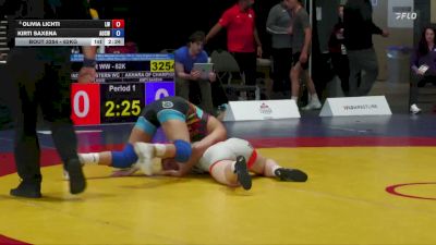 62kg Cons. Semi - Olivia Lichti, London-Western WC vs Kirti Saxena, Akhara Of Champions WC