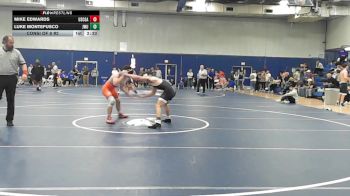 149 lbs Consi Of 8 #2 - Mike Edwards, Coast Guard vs Luke Montefusco, Johnson & Wales (RI)