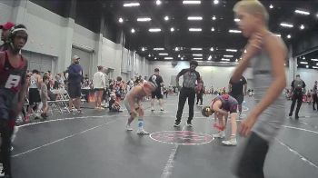 76 lbs Round 4 (8 Team) - Garrett Raley, Backyard Brawlers Gold vs Asic Gallegos, Top Rank