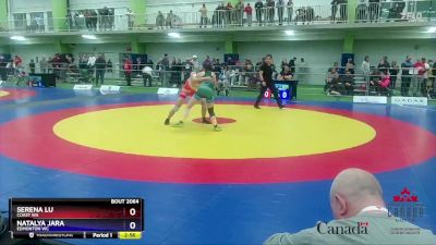 49kg Semifinal - Serena Lu, Coast WA vs Natalya Jara, Edmonton WC