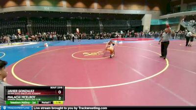 91-96 lbs Round 3 - Malachi McElroy, Spanish Springs Wrestling Club vs Javier Gonzalez, Silver State Wrestling Academy