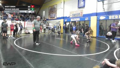 52 lbs Consolation - Rhett Green, Berryhill Wrestling Club vs Reagan Garland, Berryhill Wrestling Club