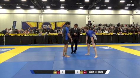 Jason Lee Shaw vs Constantinos Nomikos 2024 World IBJJF Jiu-Jitsu No-Gi Championship