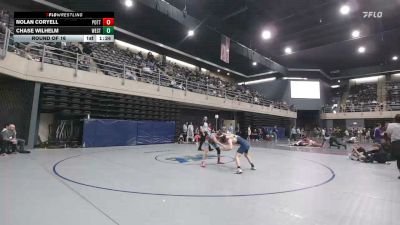 118 lbs Round Of 16 - Nolan Coryell, Pottstown vs Chase Wilhelm, West Pittston