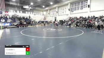 220 lbs Round Of 16 - Gabriel Buden, Bristol Central vs Ben Rivera, Simsbury