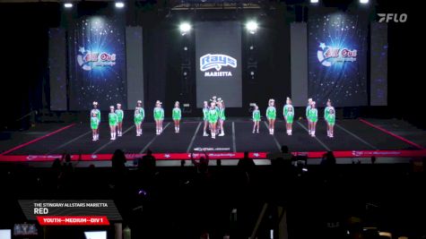 The Stingray Allstars Marietta - Red [2026 Youth--Medium--Div 1 Day 1] 2026 The All Out Grand Nationals