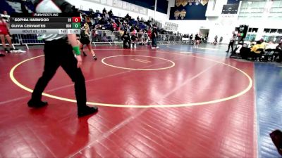 135 lbs Champ. Round 1 - Sophia Harwood, South Hills vs Olivia Cervantes, Bonita