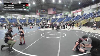66 lbs Rr Rnd 2 - Aria Lorenzo DeHerrera, Duran Elite vs EmmaJay Thibault, Bear Creek Jr. Wrestling