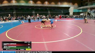 157 lbs Cons. Round 5 - Seiya Thompson, Bishop Kelly vs Austin Carmack, Beyer