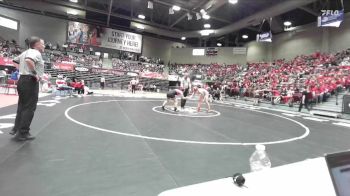 3A 155 lbs Cons. Round 3 - Danika Nielsen, Delta vs Ava Pritchard, Grantsville