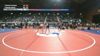 170 lbs Semifinal - Brooke Schwab, Star Valley vs Kohlee Shoun, Hulett