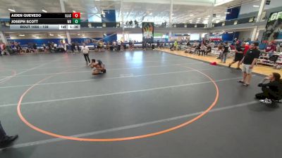 138 lbs Cons. Round 4 - Joseph Scott, Wrestling University vs Aiden Quevedo, Unattached